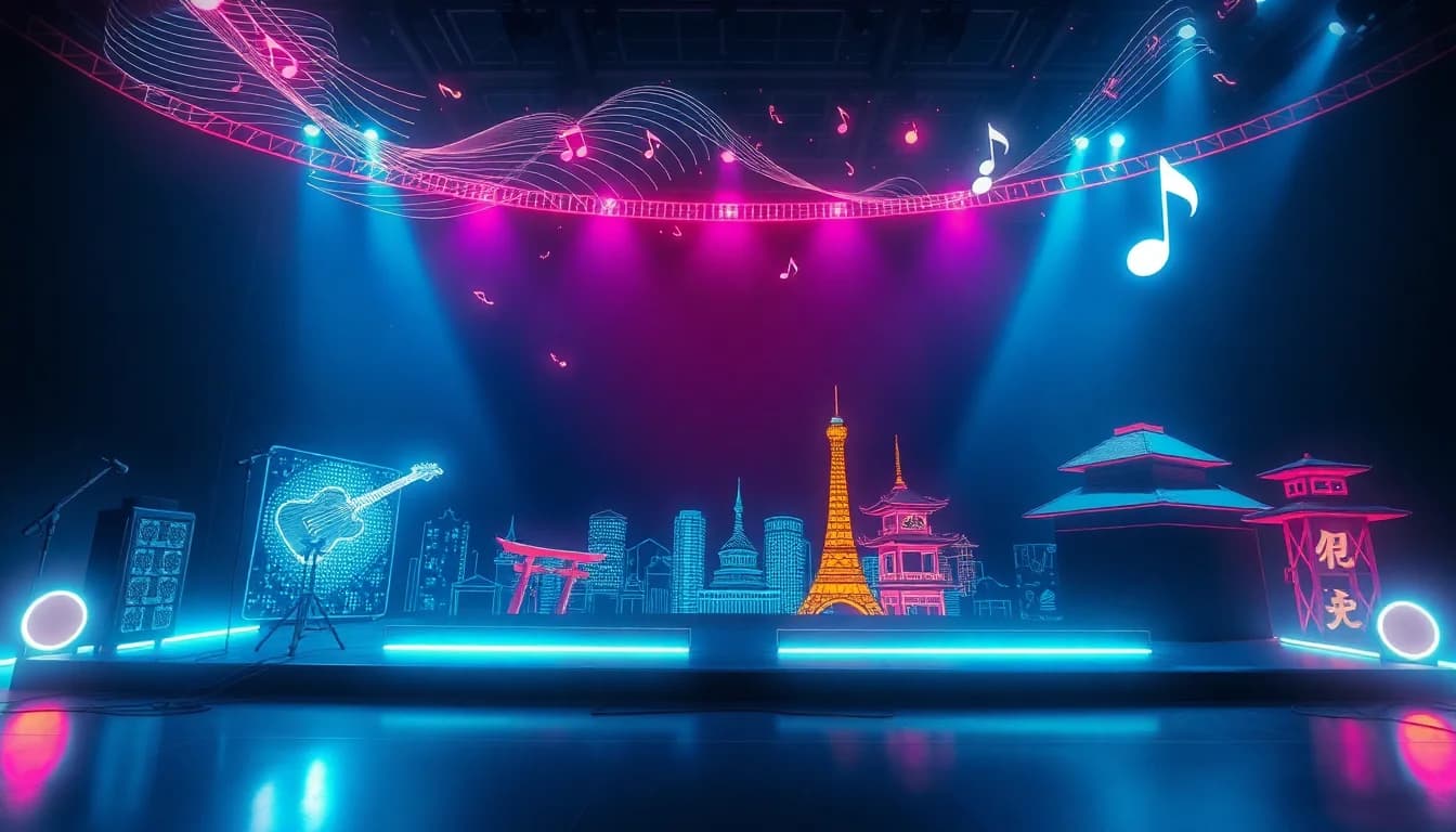 AI Band Neon Oni Hires Live Musicians for Japan Tour