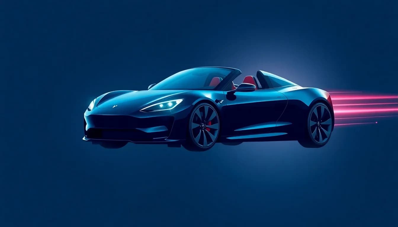 Tesla Unveils Futuristic Roadster with Flight Capabilities