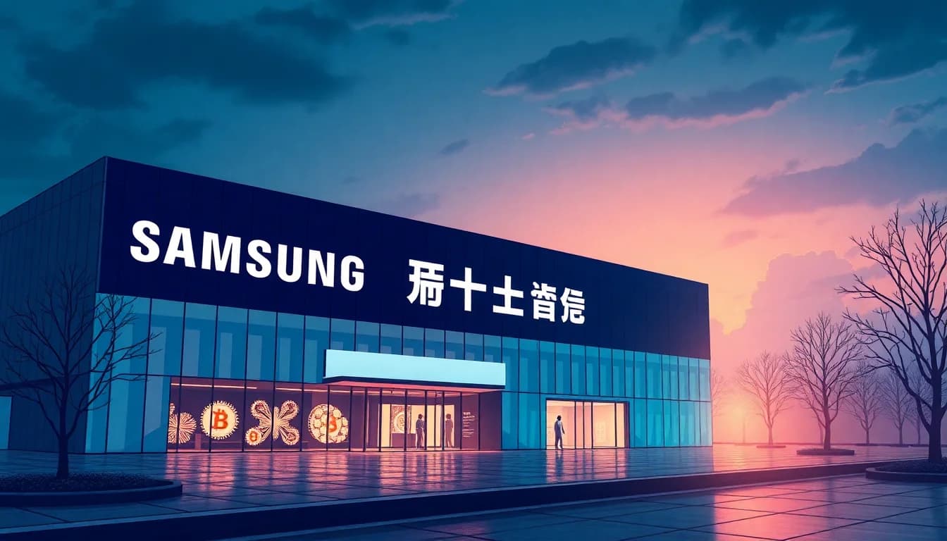 Samsung Subsidiaries to Acquire $408 Million Stake in Leading South Korean Crypto Exchange