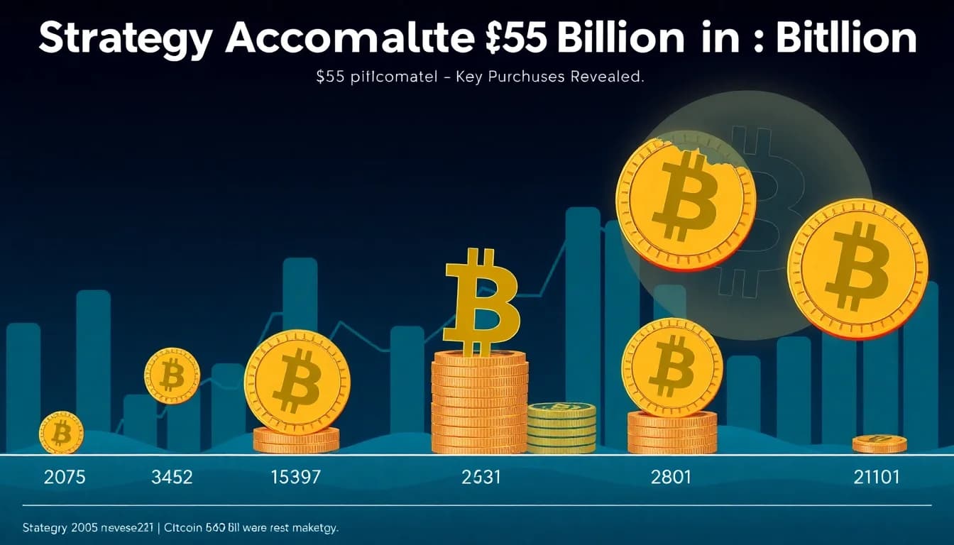 Strategy Accumulates $65 Billion in Bitcoin—Key Purchases Revealed