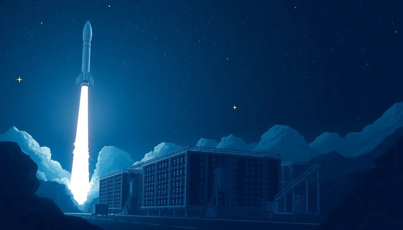 SpaceX Warns of Potential Commercial Failure for Space Data Centers
