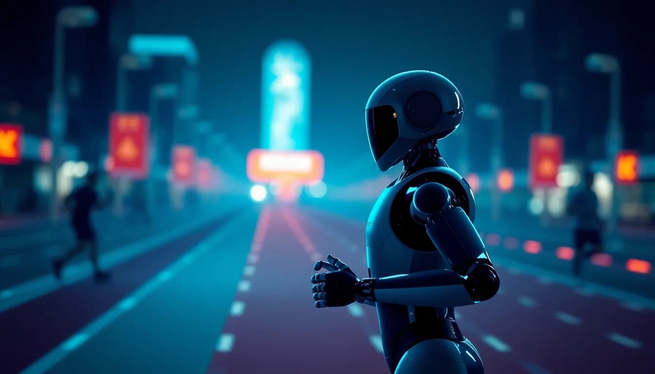 Robot Sets World Record in Half Marathon