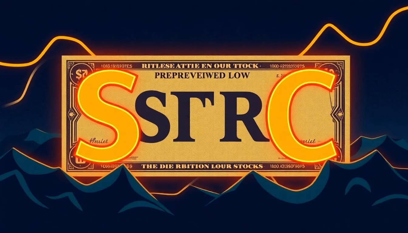 Strategy's STRC Preferred Stock Falls to Record Low