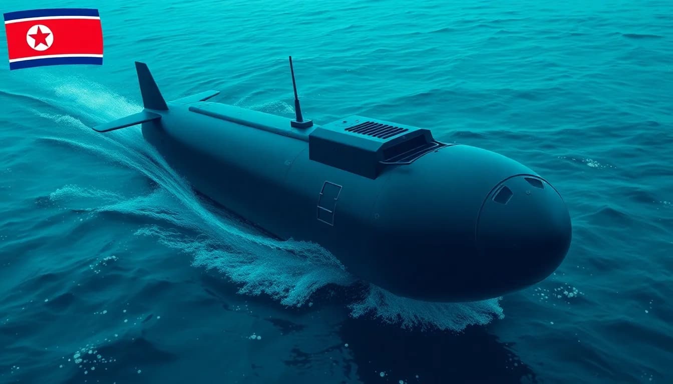 North Korea Tests New AI-Guided Torpedo