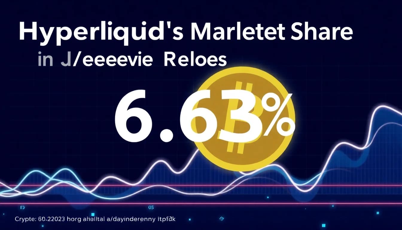 Hyperliquid's Market Share in Derivatives Reaches 6.63%