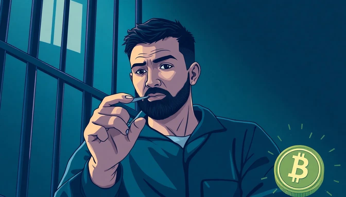 Inmate Charged With Transferring $290K in Seized Cryptocurrency