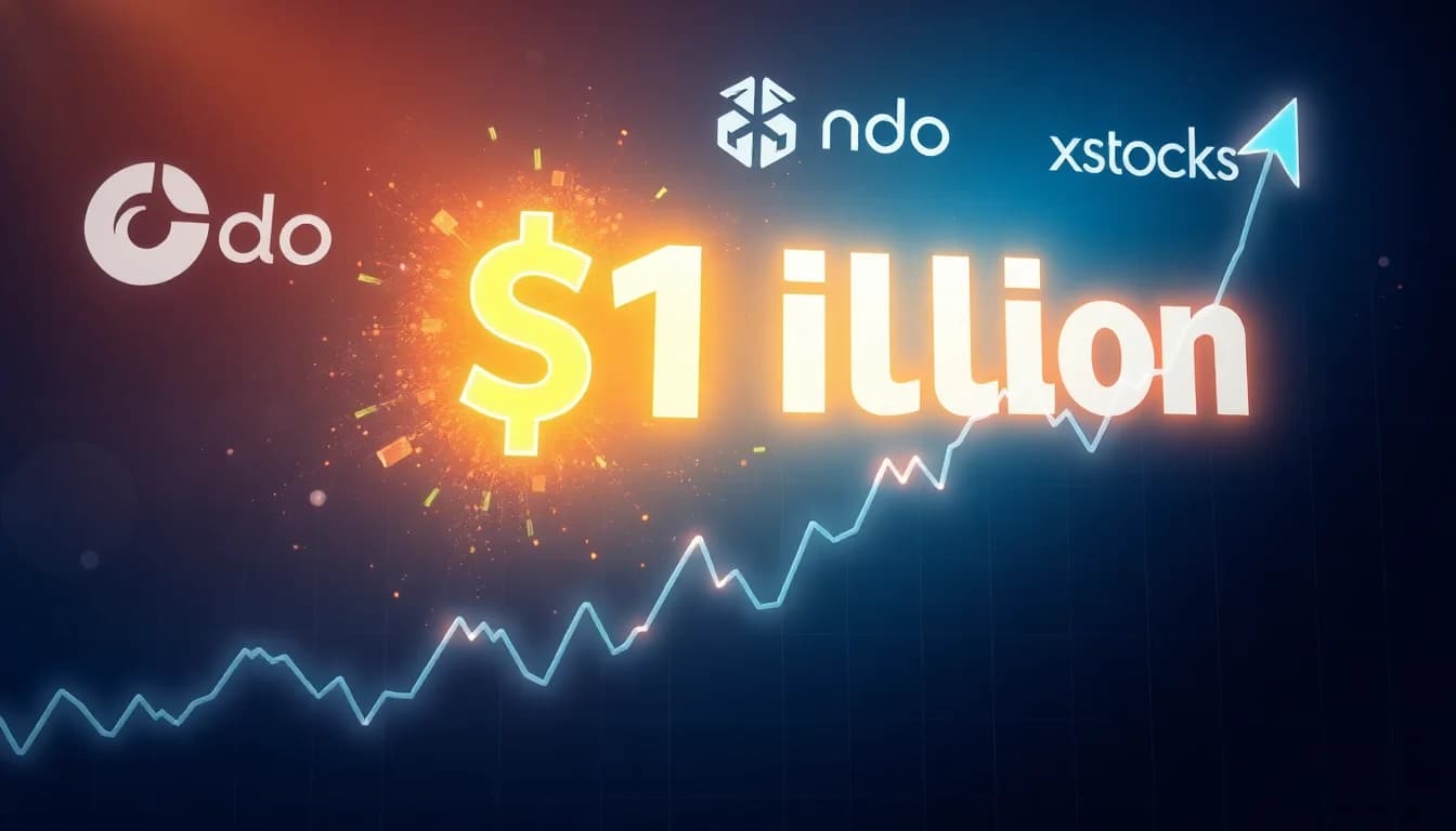 Tokenized Stock Market Grows 2900% in a Year, Surpassing $1 Billion