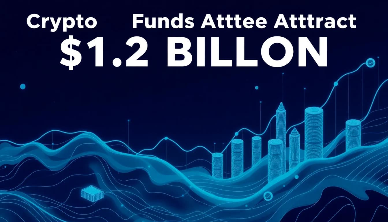 Crypto Funds Attract $1.2 Billion in One Week