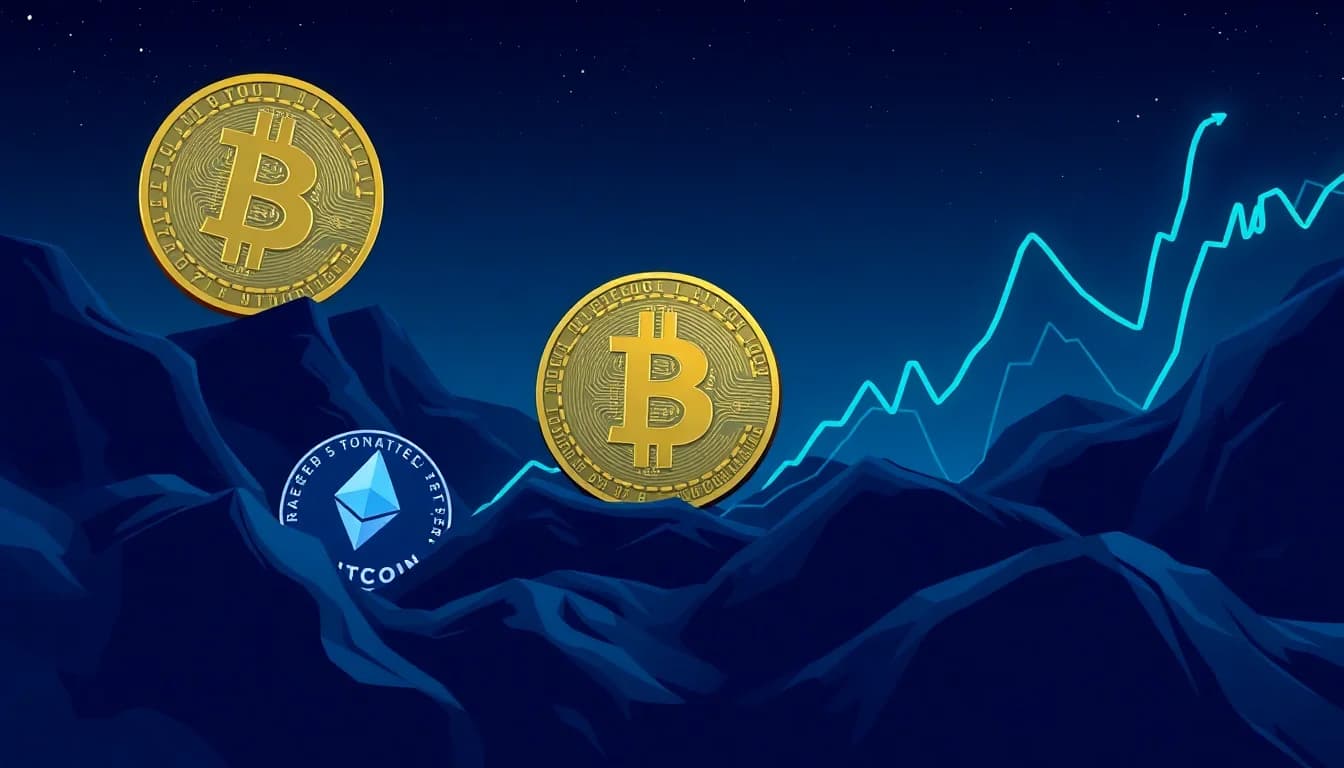 Bitcoin and Ether Decline as Futures Indicate Risk Appetite; XLM and HYPE Surge