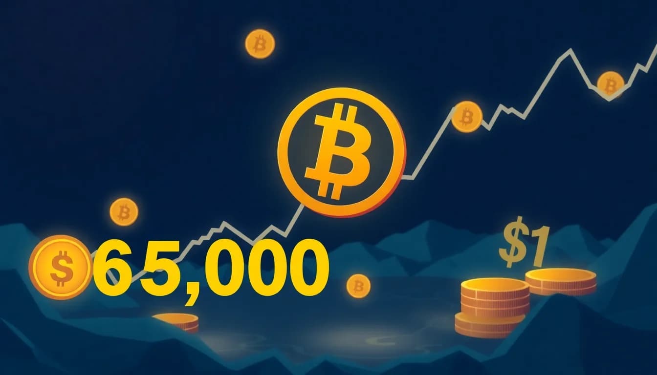 Bitcoin Remains Below $65,000 as Hormuz Deal Hopes Fade, XRP Nears $1