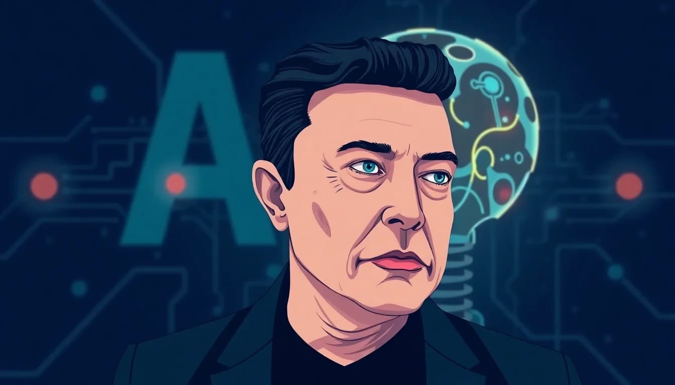 Musk Warns of Potential Loss of Control Over AI in a Decade