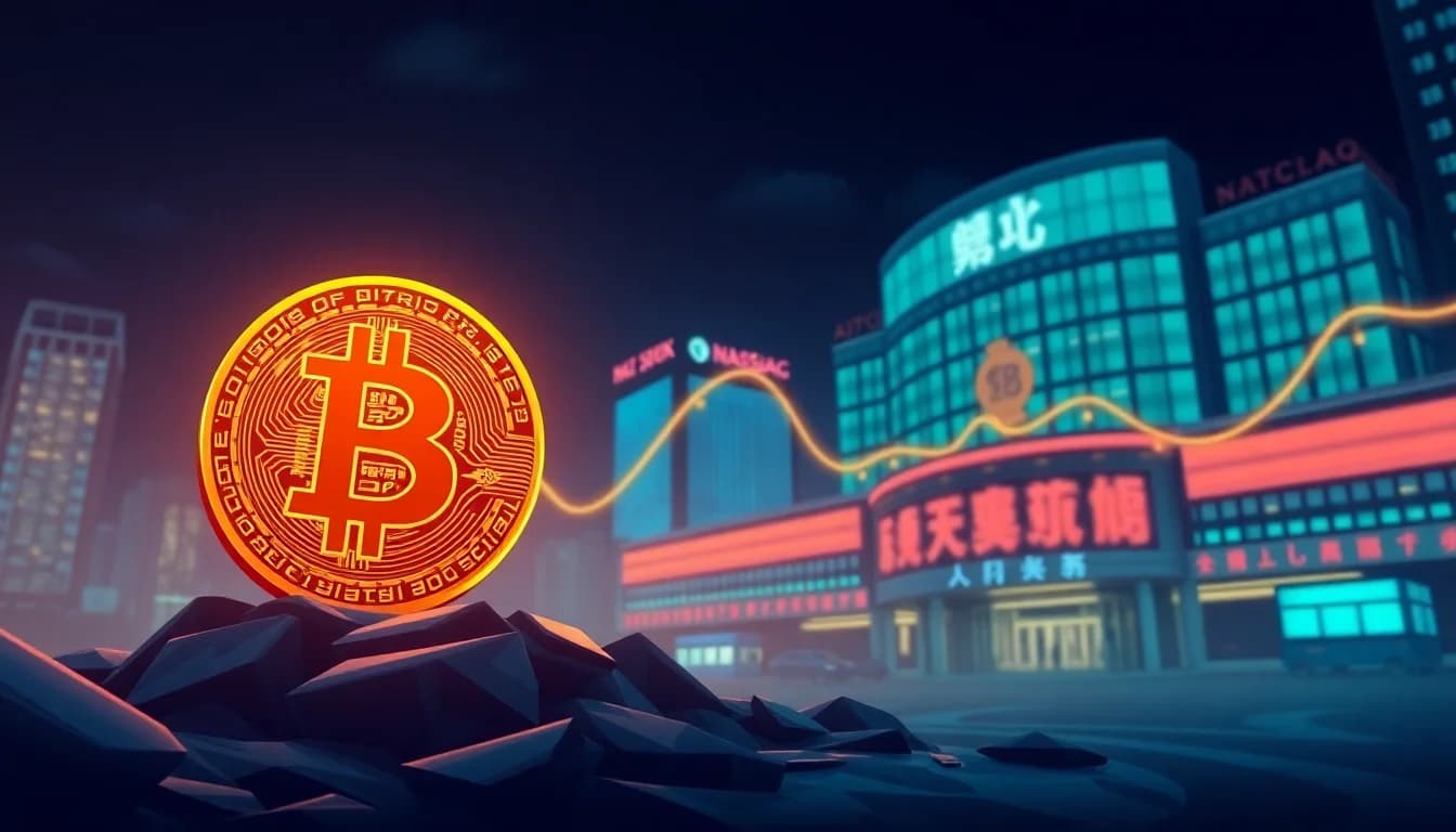 Bitcoin Bounces Back from Asian Session Lows; Nasdaq Futures Decline