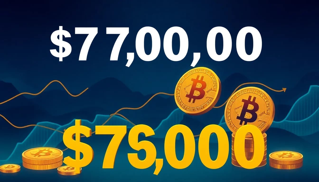 Bitcoin Surpasses $77,000 Amid Falling Oil Prices