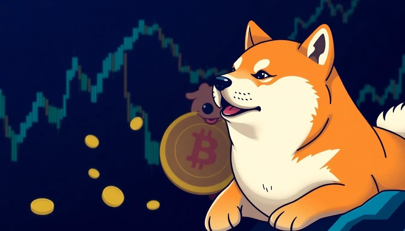 Dogecoin and Shiba Inu Drop 9% as Bitcoin Approaches $60,000