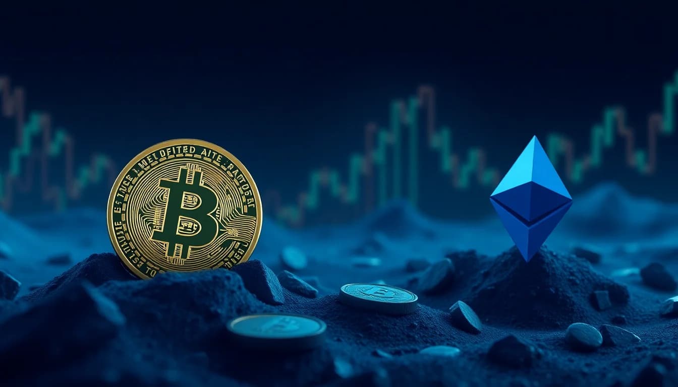 Bitcoin and Ether Gain as Traders Flock to Major Tokens