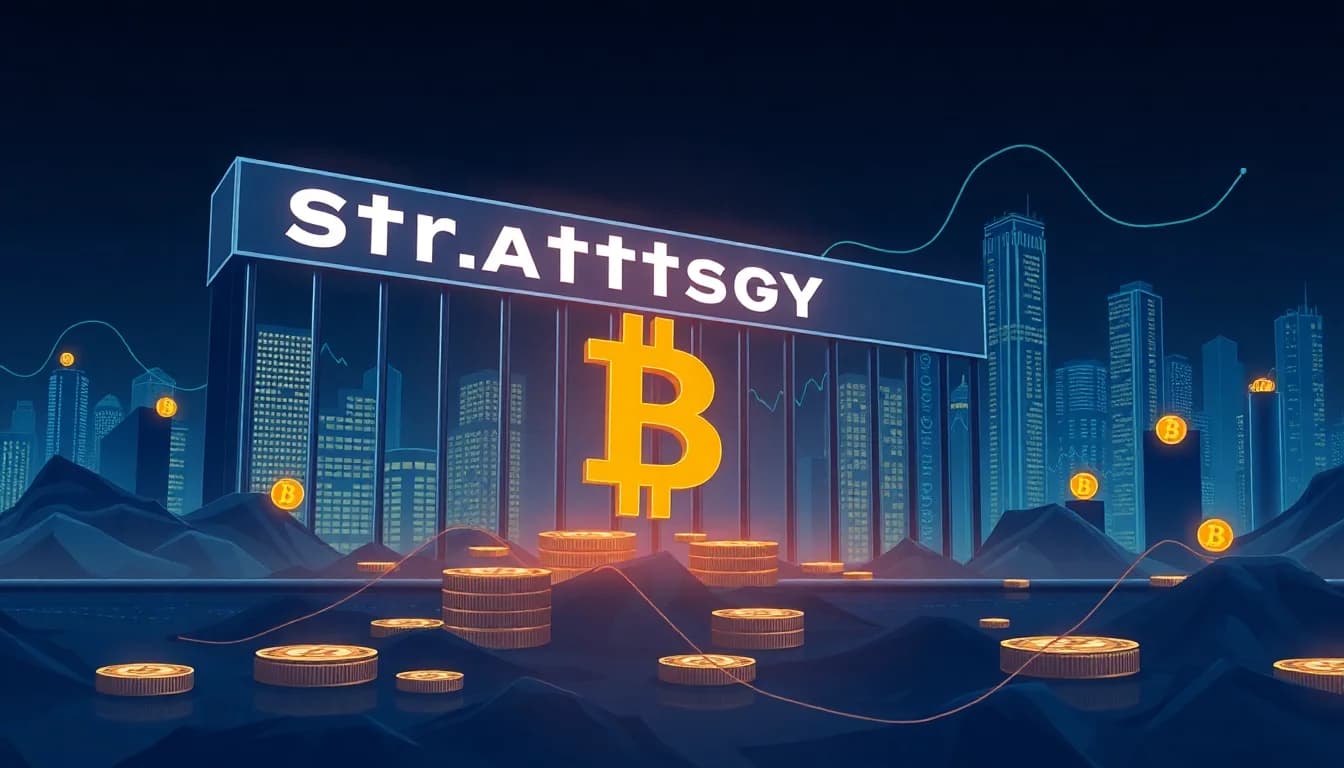 Strategy's Valuation Drops Below Bitcoin Holdings