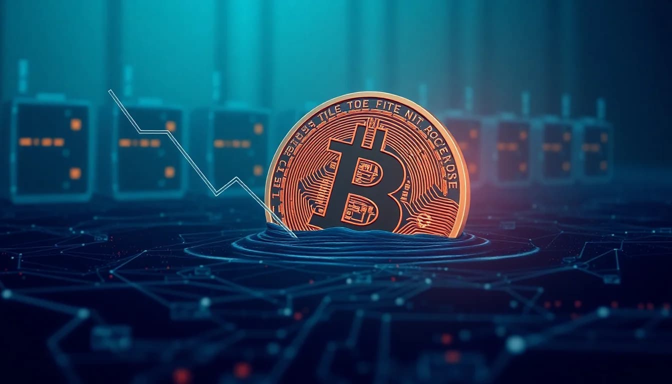 Bitcoin Hashrate Drops 12% Over Four Months