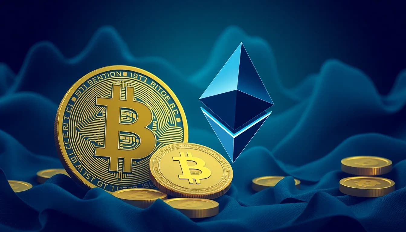 Bitcoin and Ether Remain Stable Amid Record Stocks and Easing Oil Prices