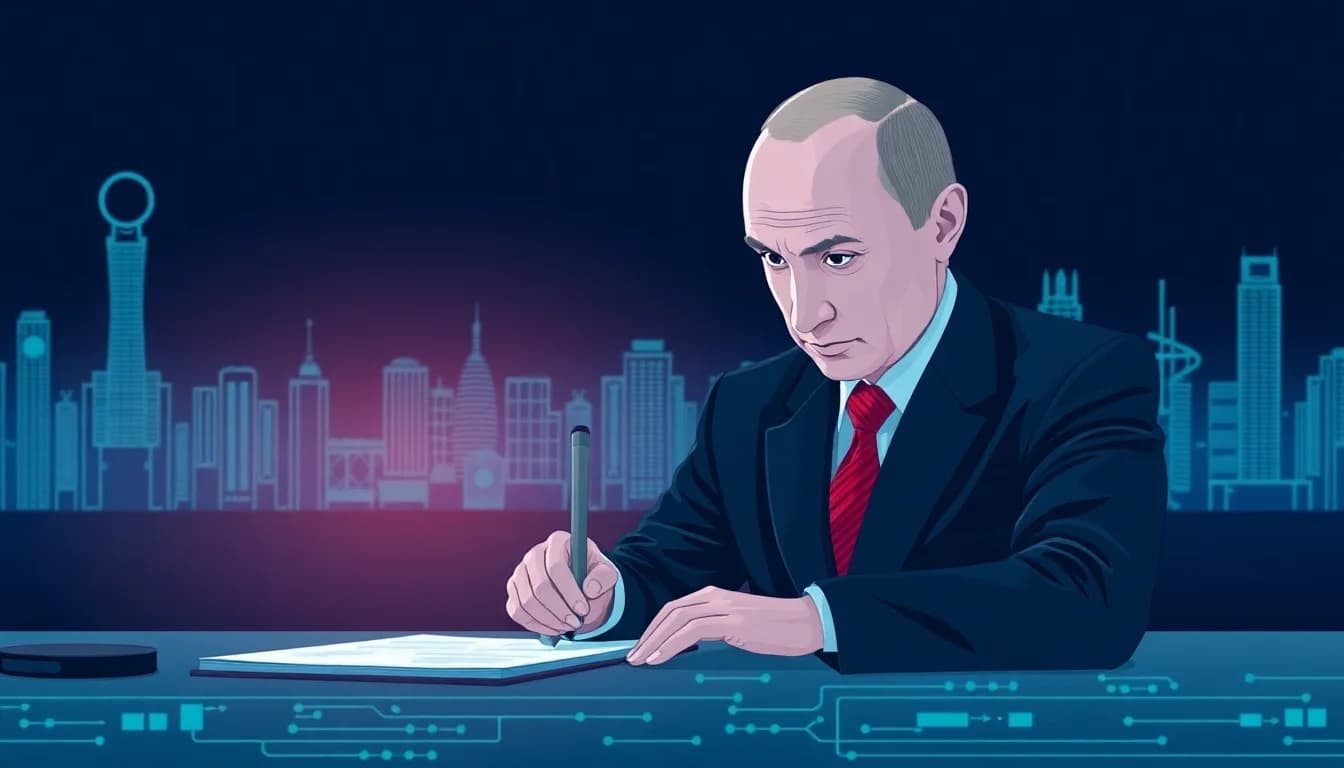 Putin Signs Law to Support AI Development in Russia