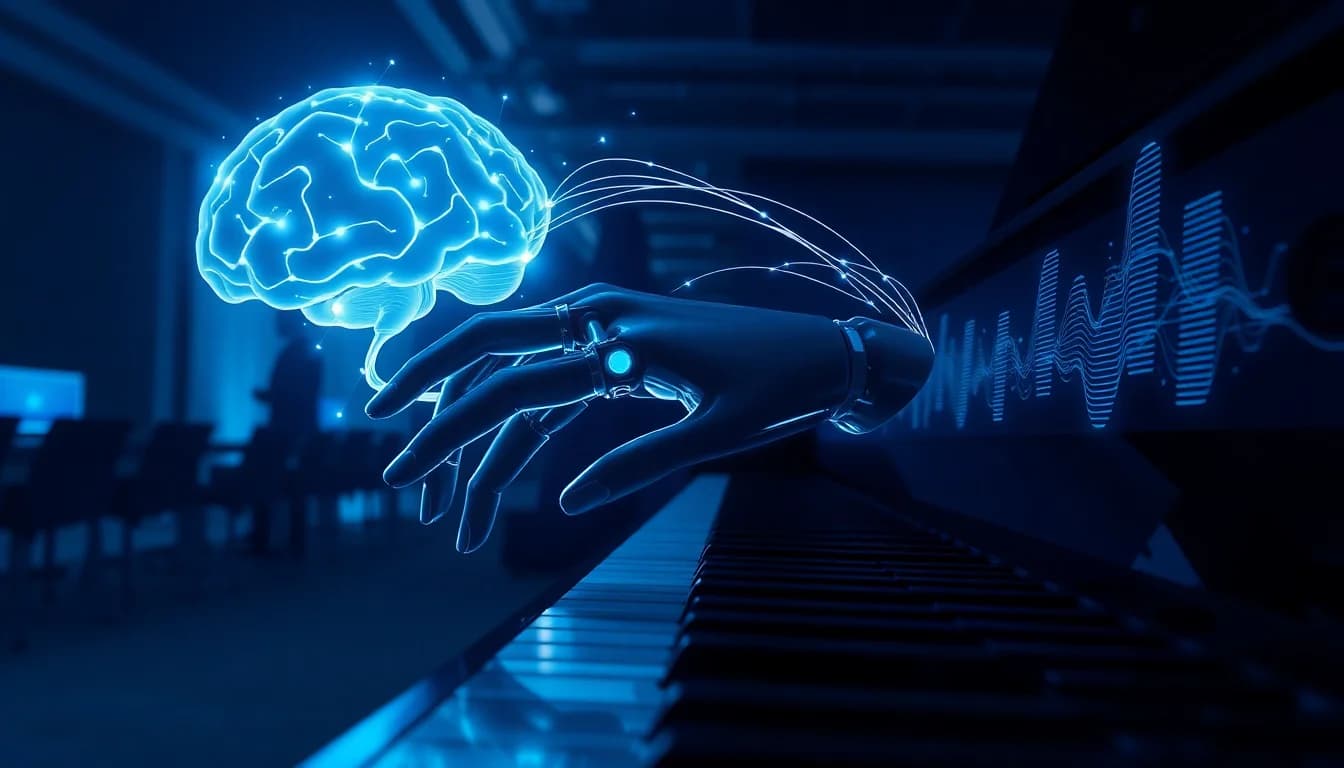 BrainCo's Neurointerface Enables Mind-Controlled Piano Playing with Bionic Hand