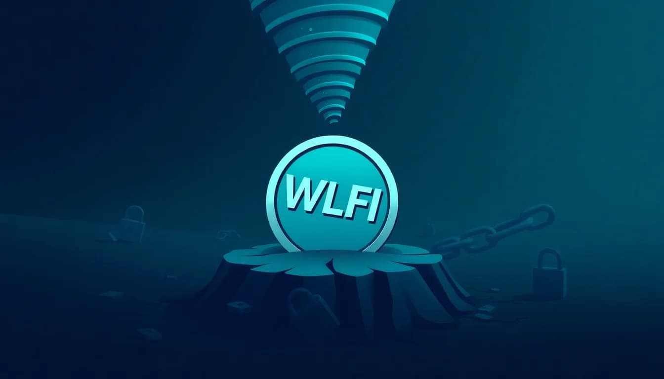 WLFI Hits New Low Amid Criticism of Token-Backed Loans