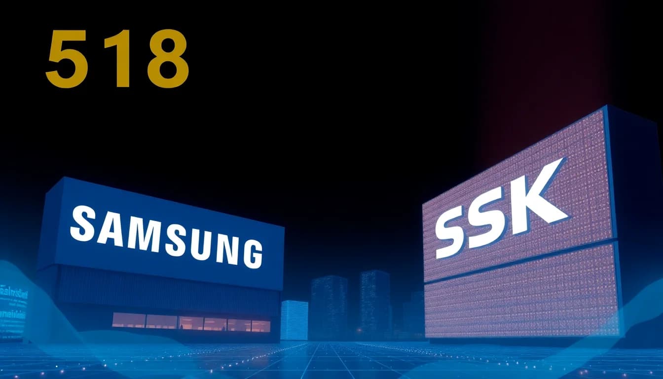 Samsung Electronics and SK Hynix to Invest $518 Billion in Chips