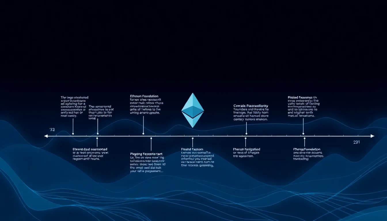 Timeline of Changes at the Ethereum Foundation in 2026
