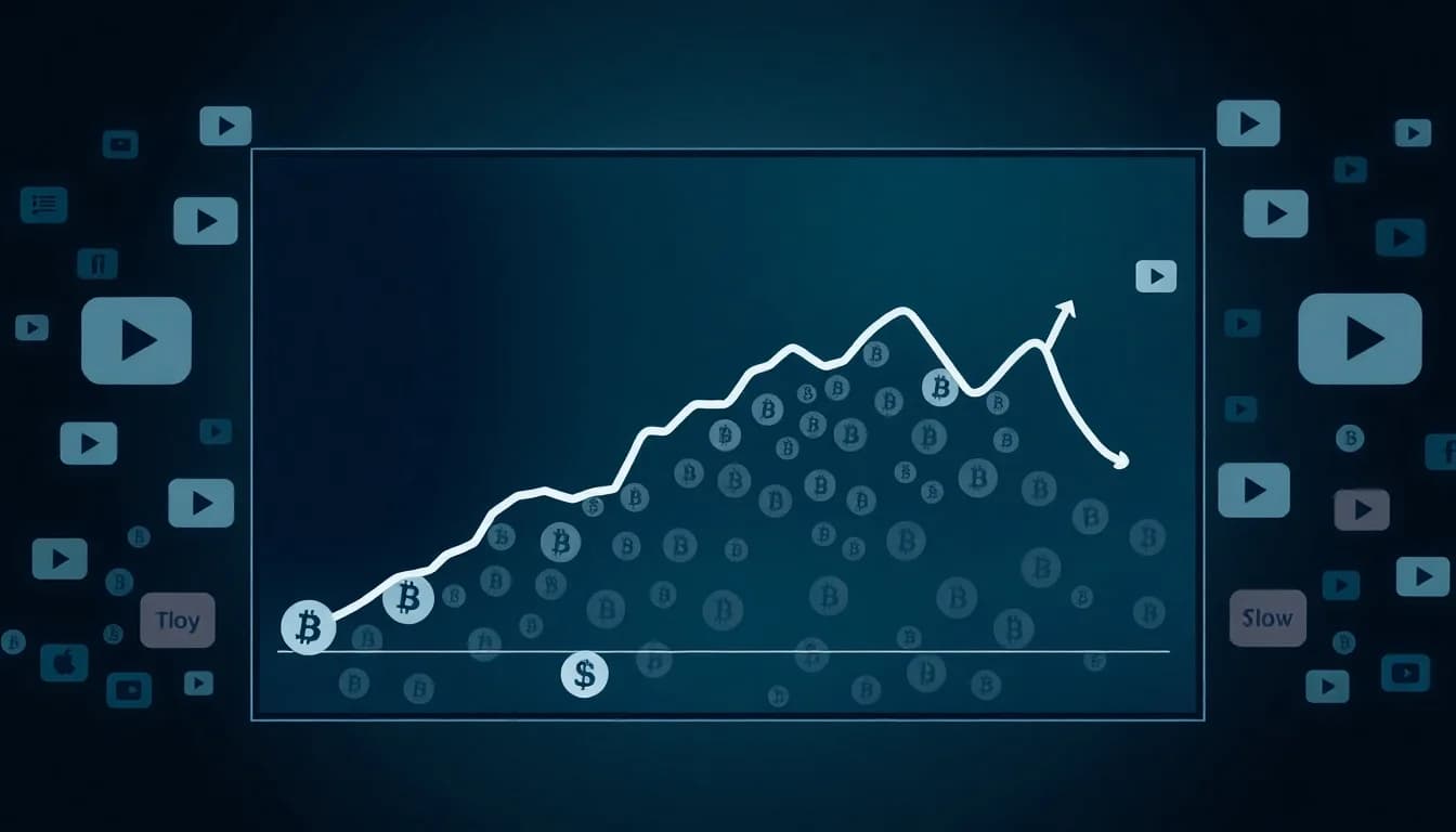 YouTube Views for Cryptocurrency Content Hit Lowest Level Since 2021