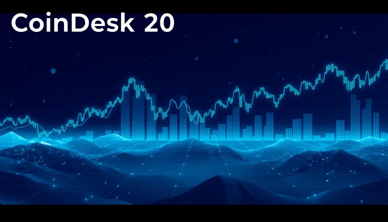 CoinDesk 20 Update: AAVE Declines 2.6% Amid Overall Market Drop