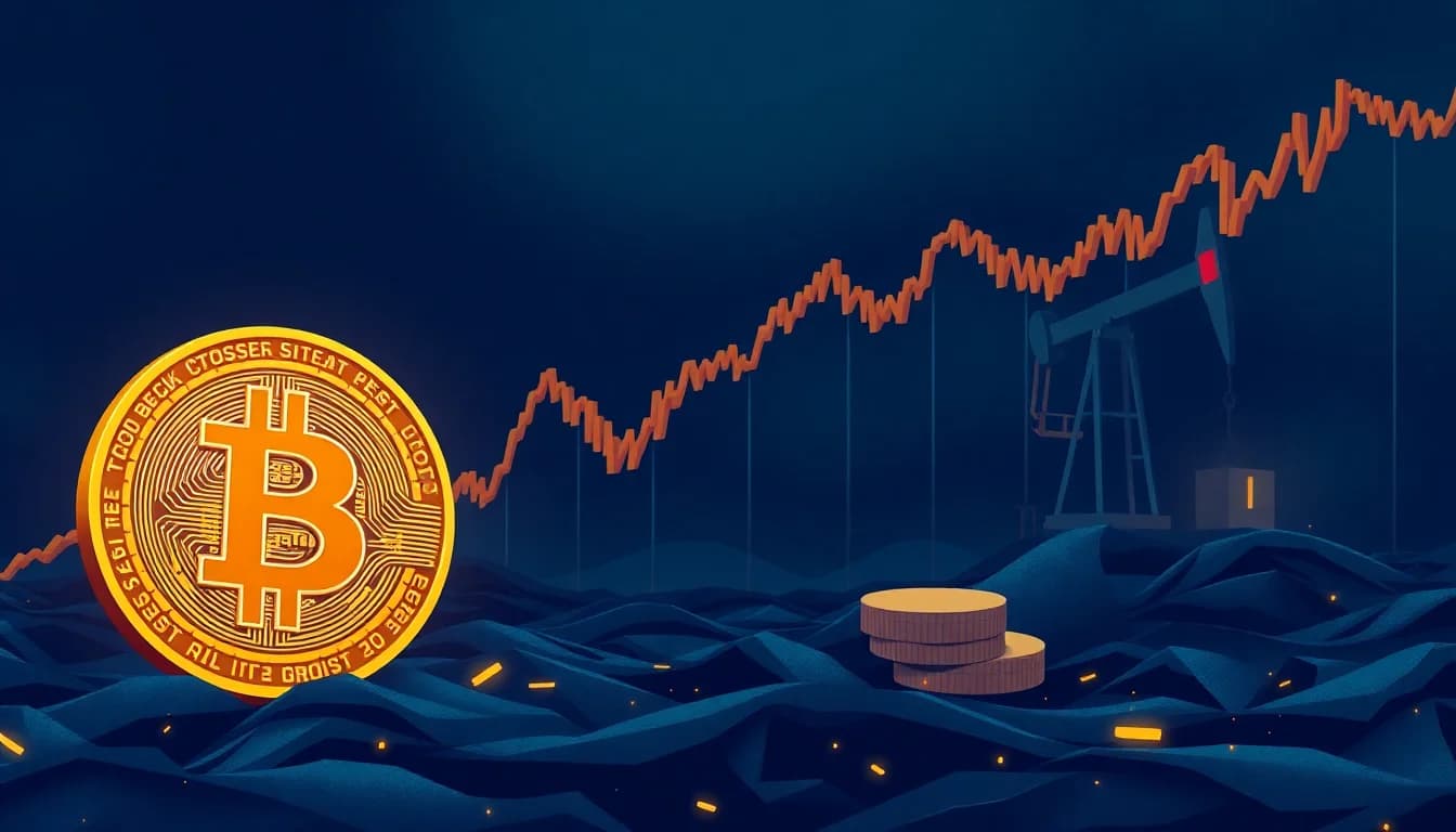 Bitcoin Dips Below $83,000 Amid Rising Oil Prices Linked to Iran
