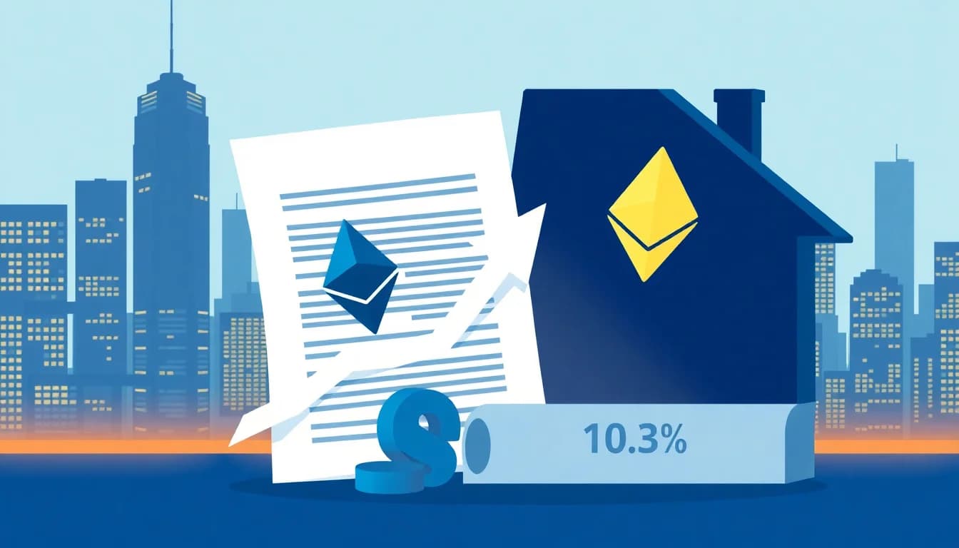 ETHZilla to Offer Tokenized Mortgages with 10.3% Annual Yield
