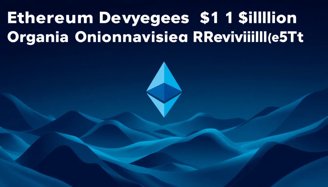 Ethereum Developer Suggests $1 Billion Organization to Revitalize ETH