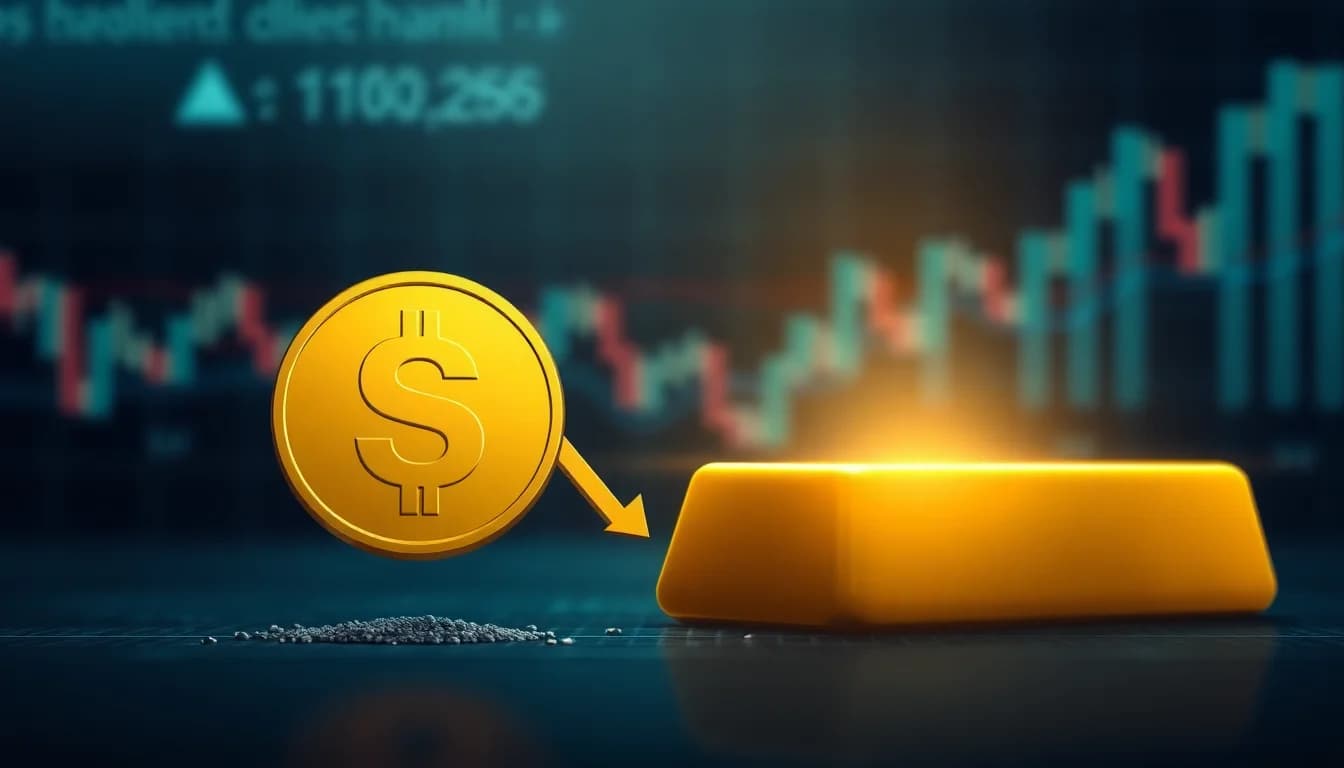 Santiment Links Stablecoin Market Decline to Gold Rally