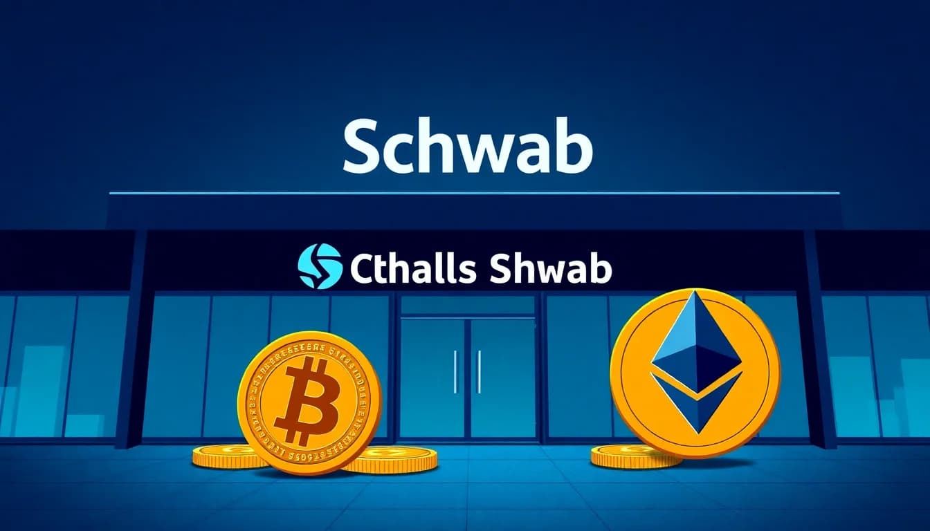 Charles Schwab Launches Bitcoin and Ethereum Trading