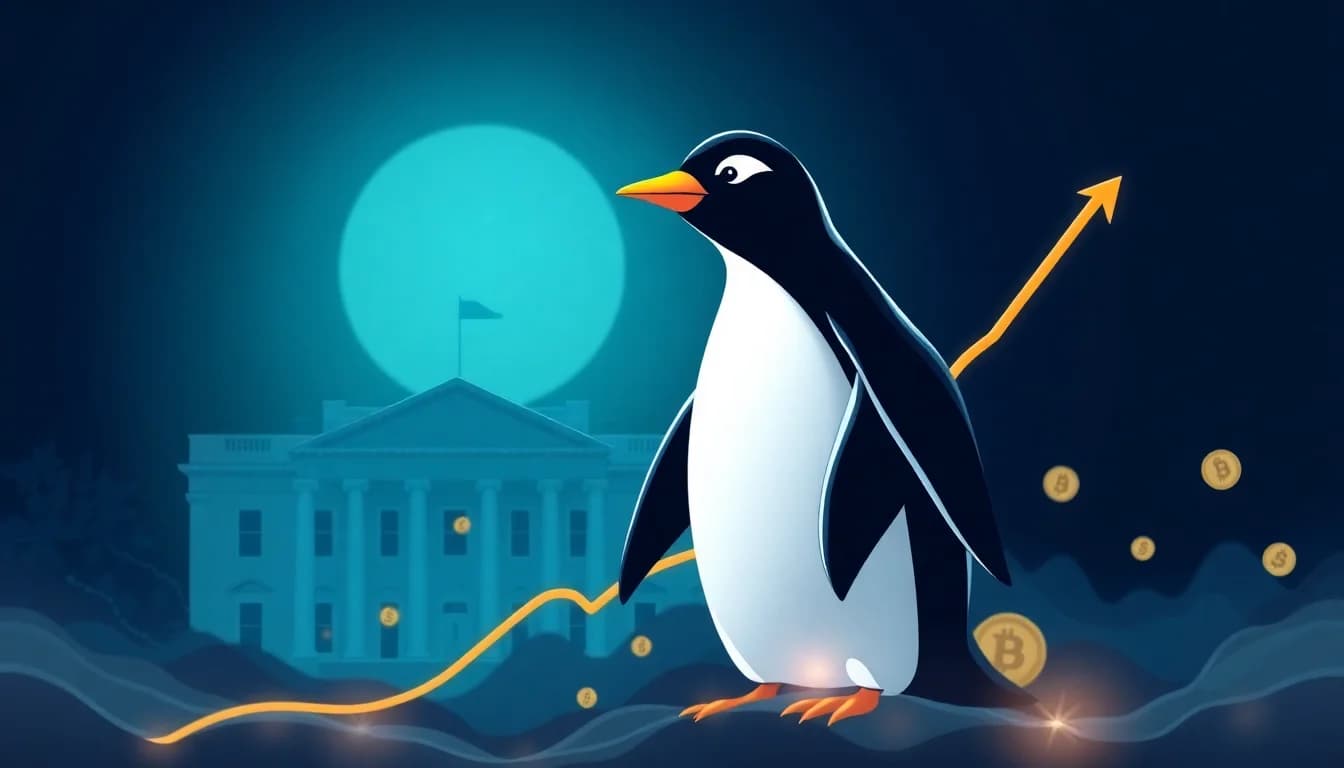 Meme Token PENGUIN Soars 1500% After White House Post
