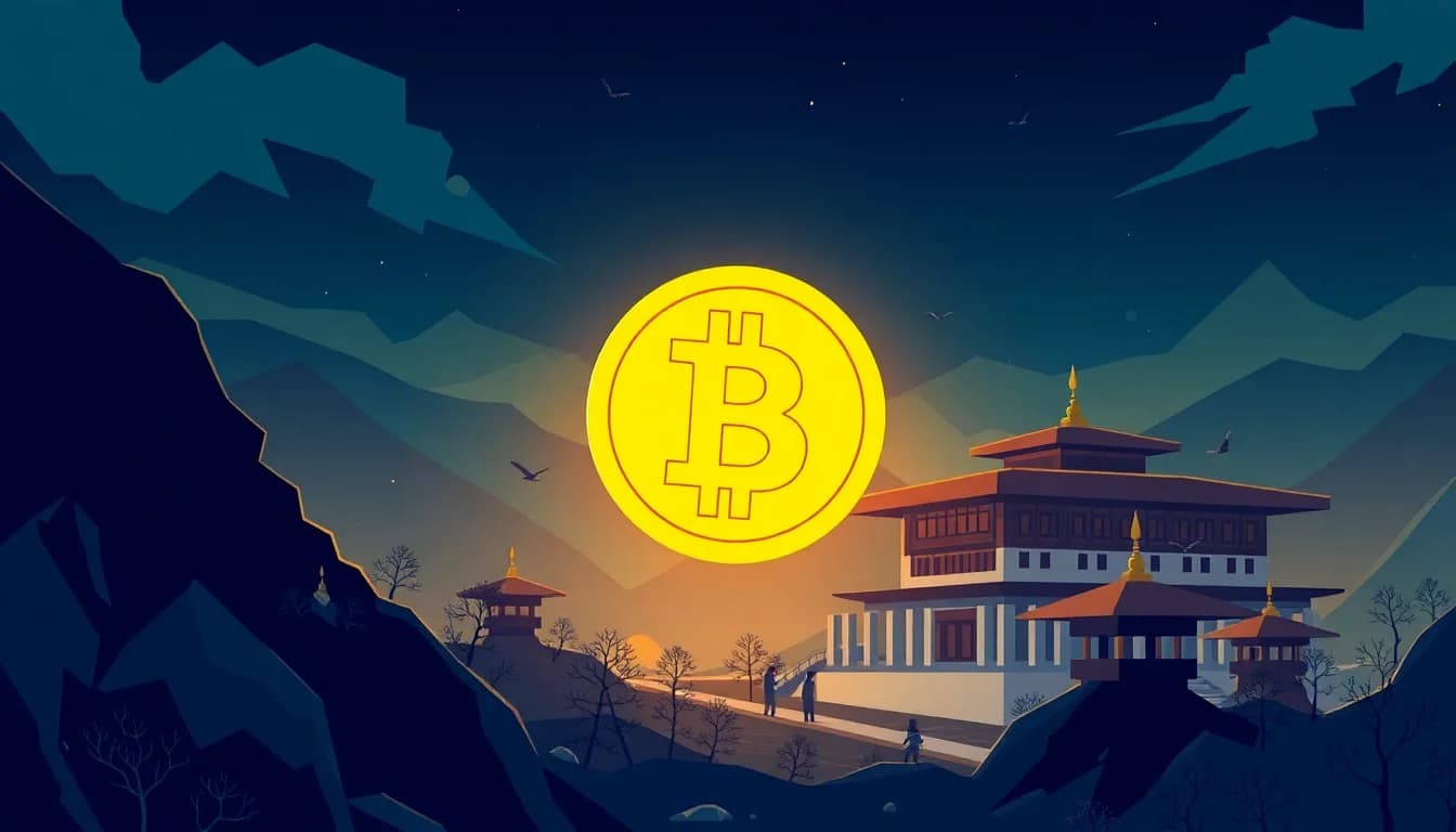 Bhutan's GMC Activates Part of Its Bitcoin Treasury Following 10,000 BTC Commitment