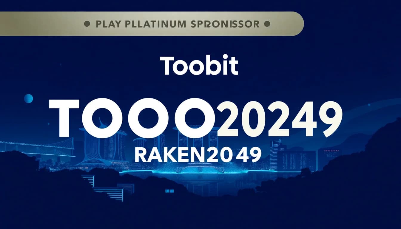 Toobit Becomes Platinum Sponsor of TOKEN2049 in Singapore