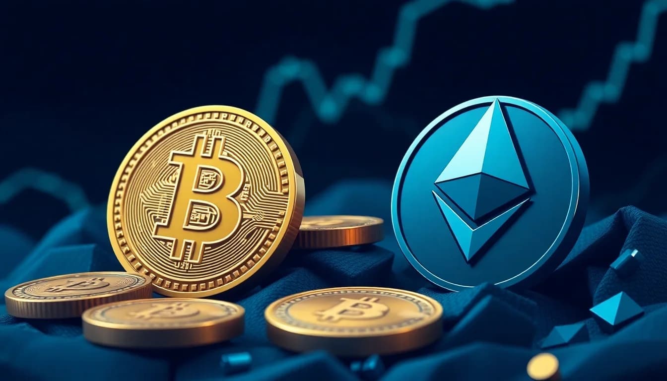 Bitcoin and Ethereum Experience Minor Declines Following Fed's Rate Decision
