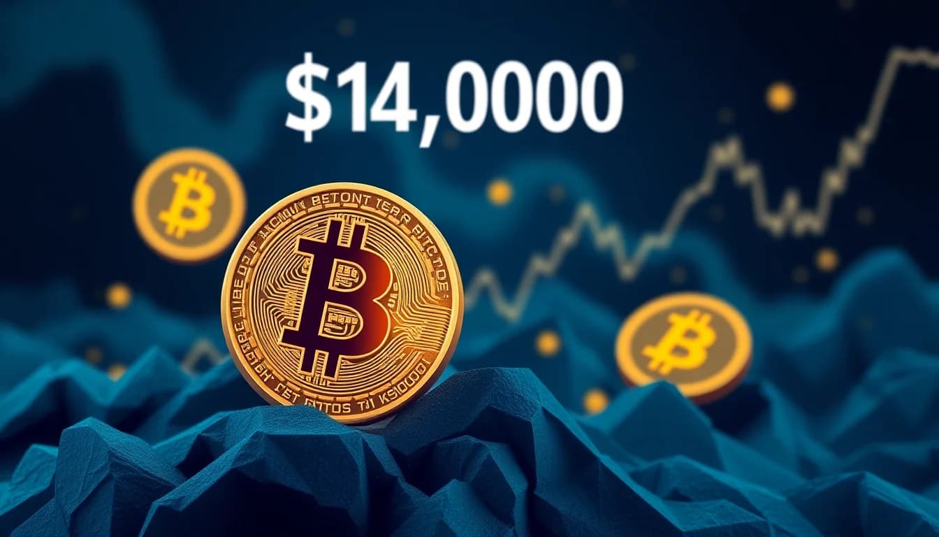 Bitcoin Surges by a Record $14,000 in One Week
