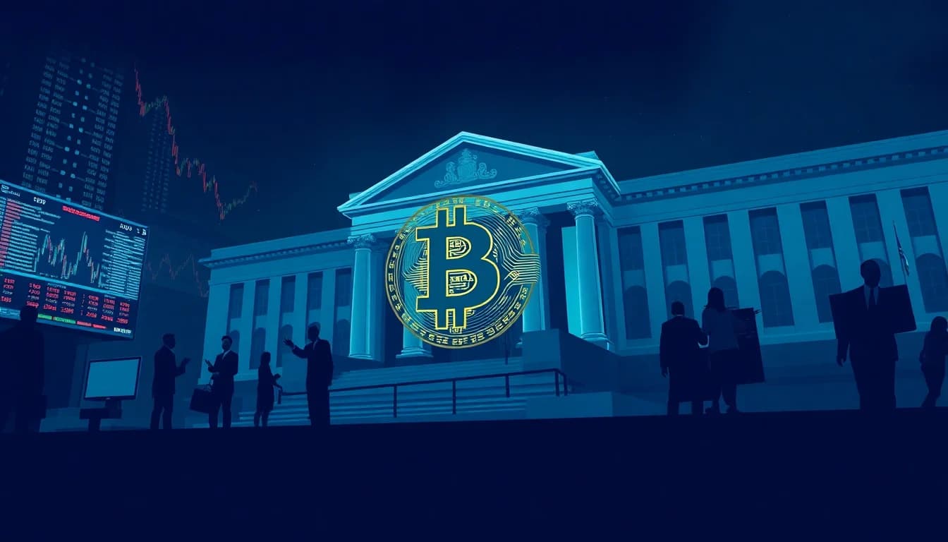 Market Anticipates Four Fed Rate Hikes by June 2027 as Bitcoin Dips Below $83,000