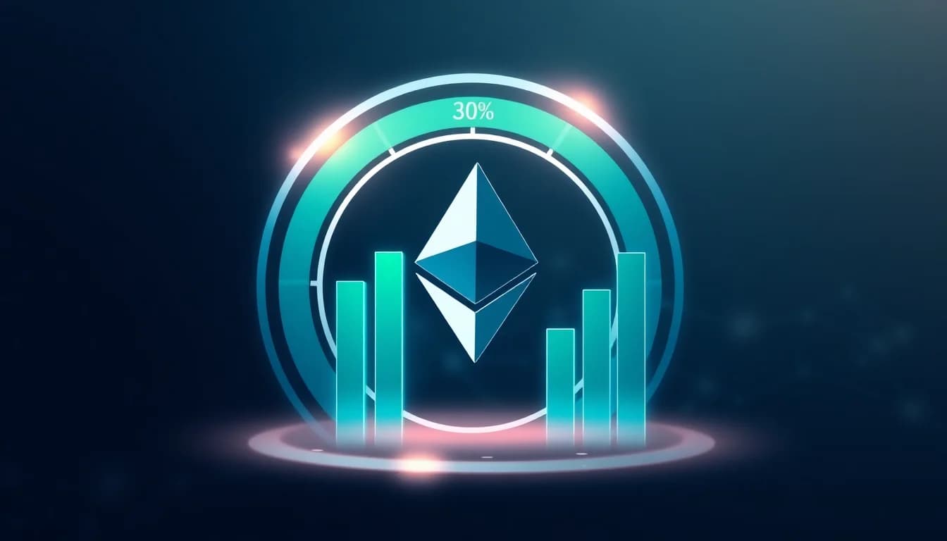 Staked ETH Hits Record 30% of Supply