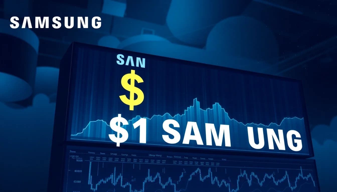 Samsung's Market Capitalization Surpasses $1 Trillion Amid AI Hype