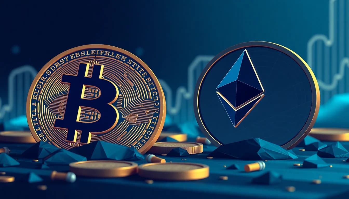Bitcoin and Ethereum Hold Steady Amid AI Chip Stock Selloff