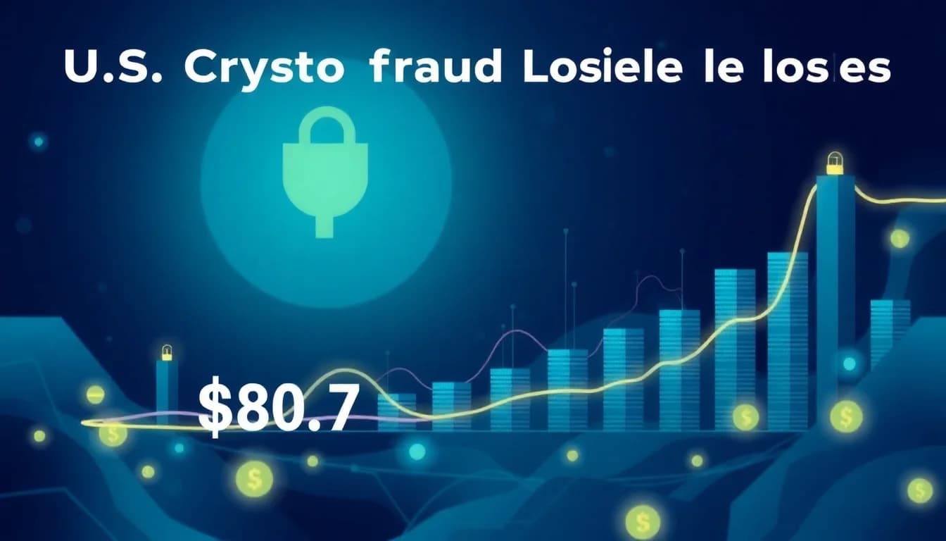 U.S. Crypto Fraud Losses Estimated at $80.7 Billion in 2025