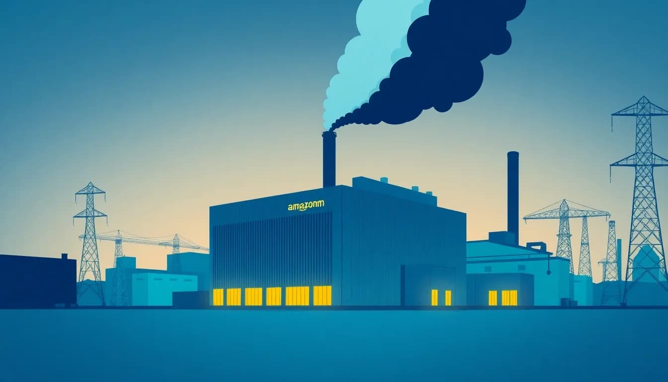 Amazon to Build Largest Gas Power Plant for AI in the U.S.