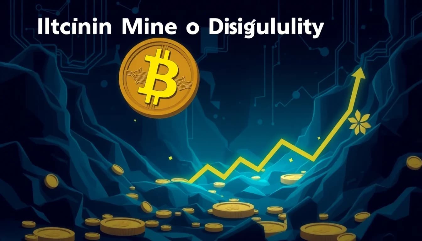 Bitcoin Mining Difficulty Drops by 5%