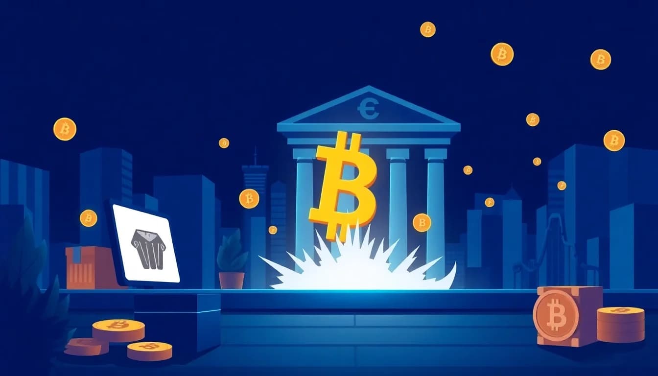 ECB Report: Cryptocurrency Payments Struggle in Eurozone Online Commerce