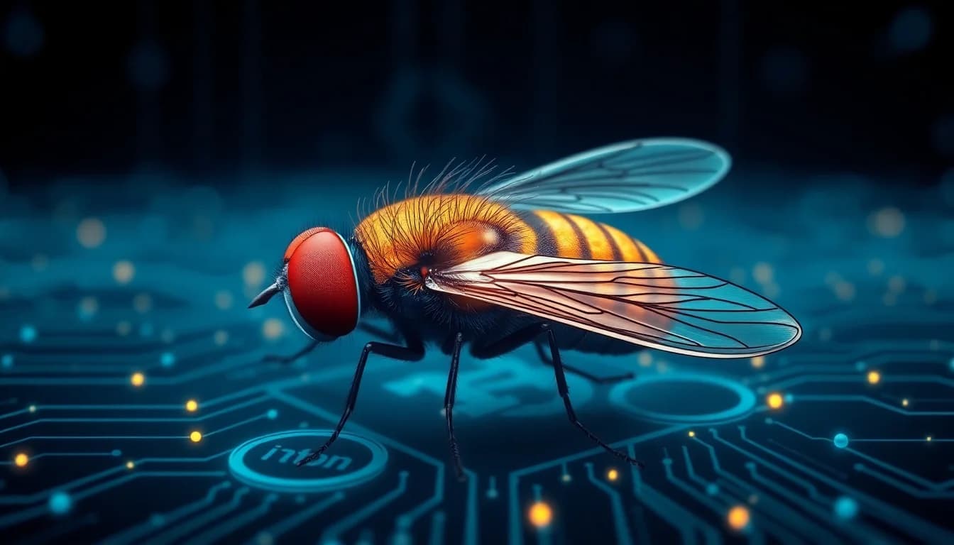 Exploring Bitcoin Mining with a Fruit Fly Brain