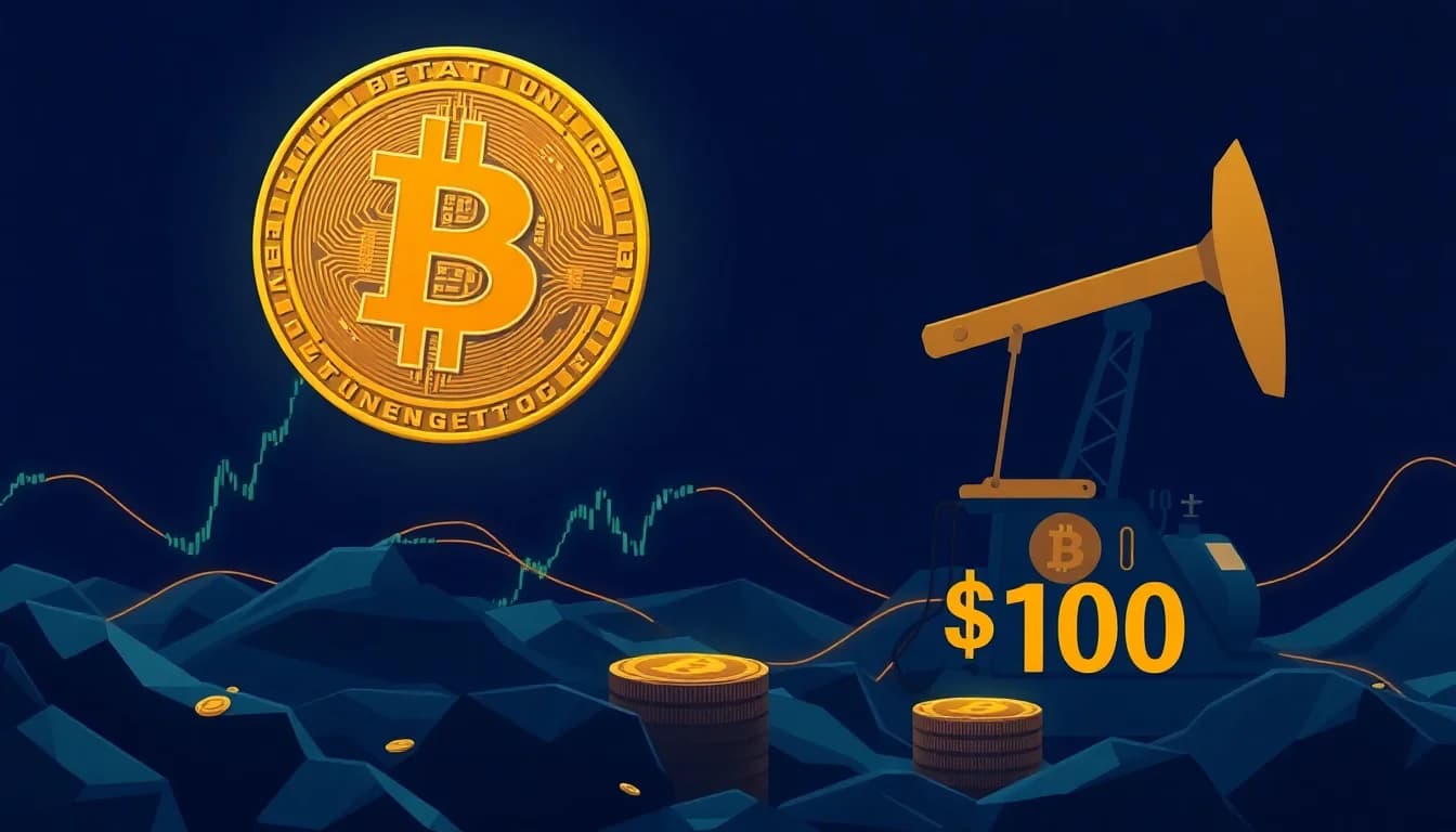 Bitcoin Steady Near $86,000 as Rally Slows and Brent Oil Falls Below $100