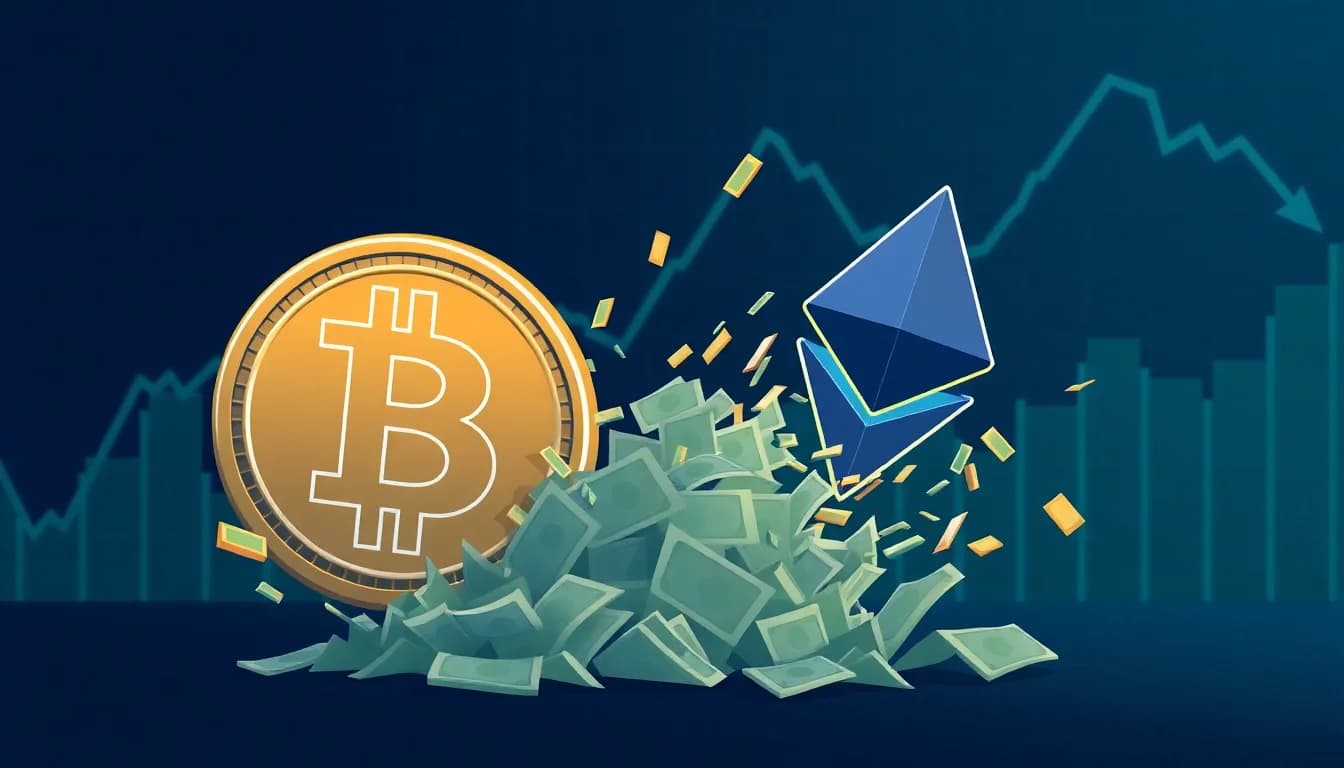 Crypto Funds Liquidate Bitcoin and Ethereum Positions for the First Time